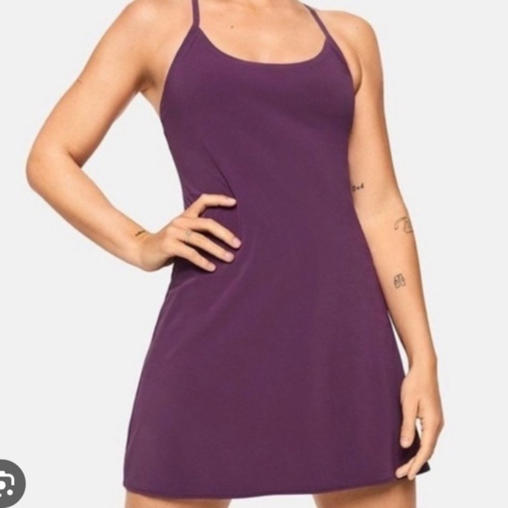 Outdoor Voices Purple Dress